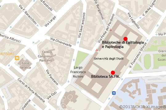 Mappa Milano